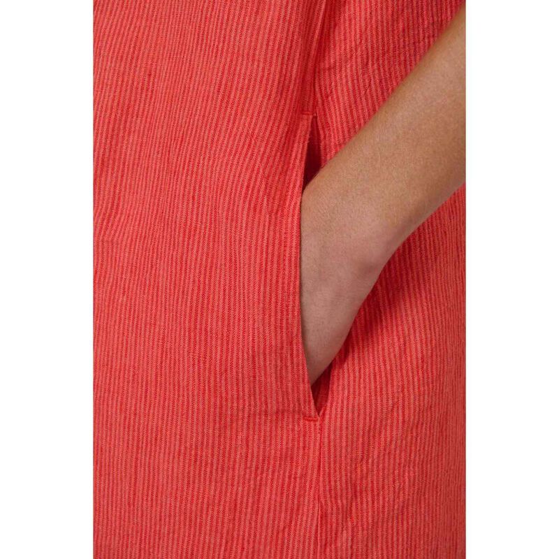 Naturals By O & J Sunset Stripe Linen Dress image number 2